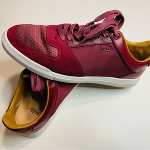 Hugo Boss Women’s Cosmo Lace Up Tennis Classic Sneakers Size 39